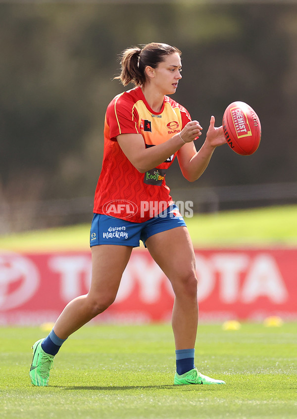 AFLW 2025 Round 07 - Melbourne v Gold Coast - A-63073717