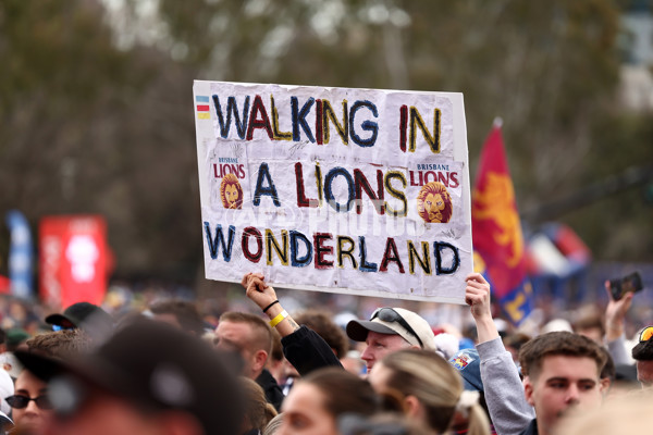 AFL 2025 Media - Grand Final Parade - A-63073775