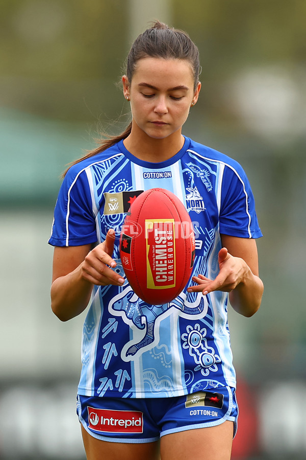AFLW 2025 Round 07 - Essendon v North Melbourne - A-63076305