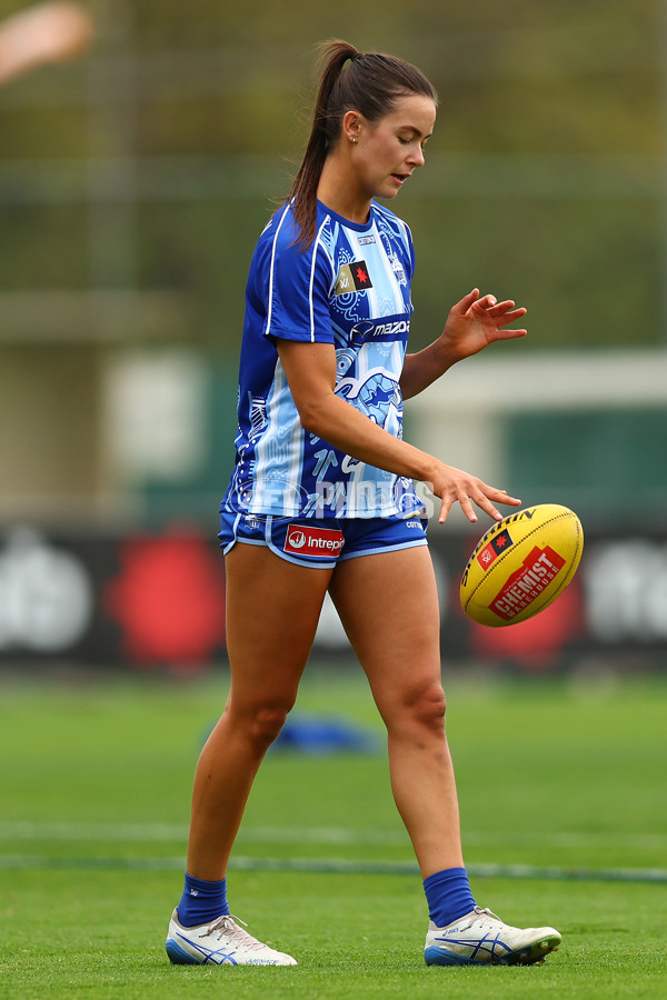 AFLW 2025 Round 07 - Essendon v North Melbourne - A-63077285