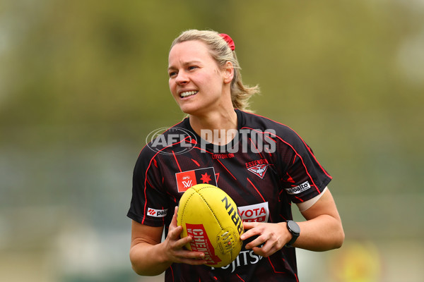 AFLW 2025 Round 07 - Essendon v North Melbourne - A-63079195