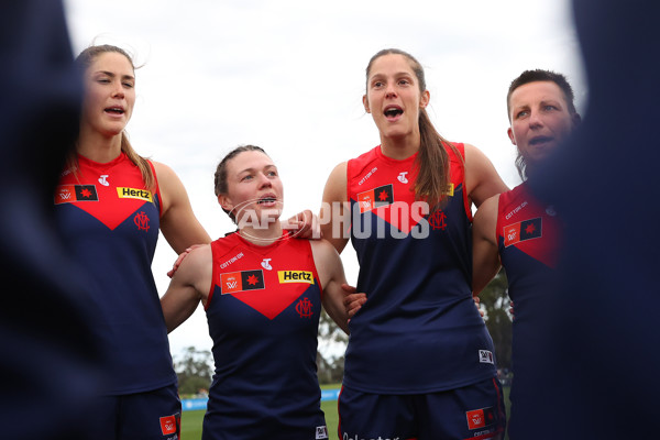 AFLW 2025 Round 07 - Melbourne v Gold Coast - A-63082104