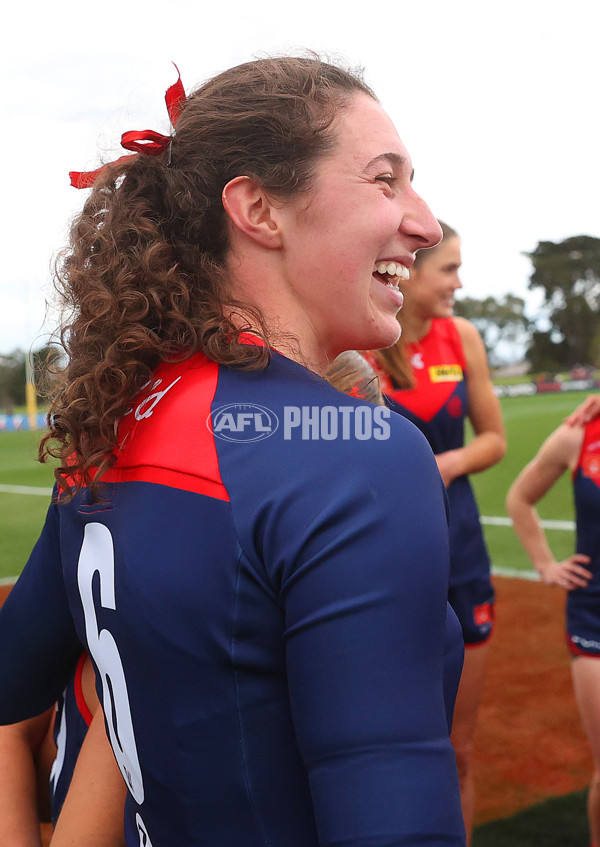 AFLW 2025 Round 07 - Melbourne v Gold Coast - A-63082109