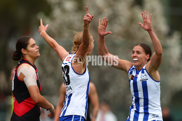 AFLW 2025 Round 07 - Essendon v North Melbourne - A-63082763