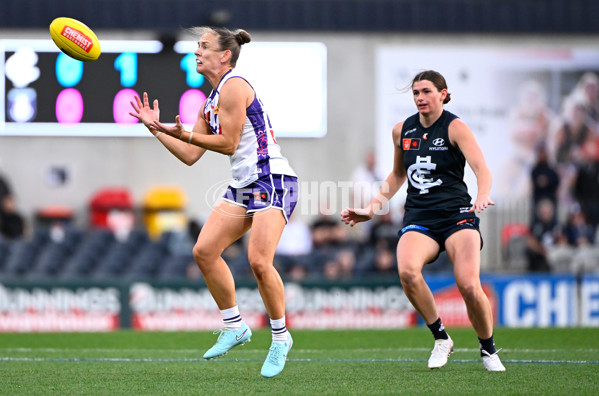 AFLW 2025 Round 07 - Carlton v Fremantle - A-63085168