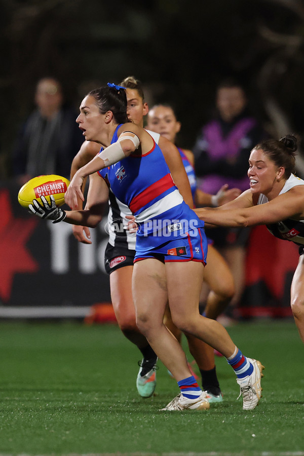 AFLW 2025 Round 07 - Western Bulldogs v Collingwood - A-63085808