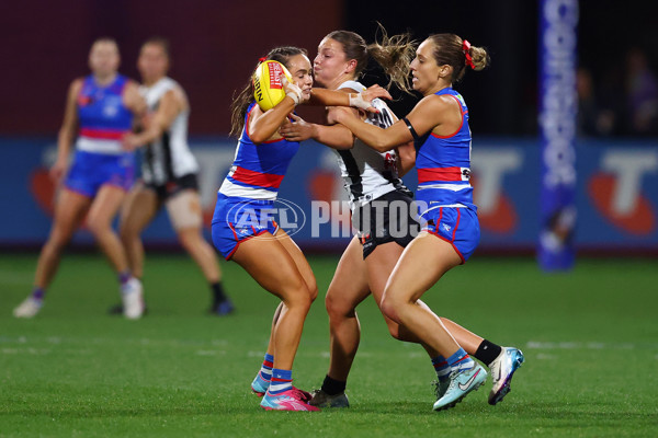 AFLW 2025 Round 07 - Western Bulldogs v Collingwood - A-63087827