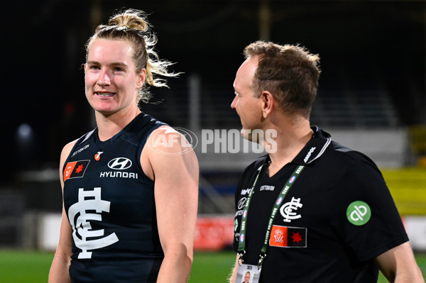 AFLW 2025 Round 07 - Carlton v Fremantle - A-63088880