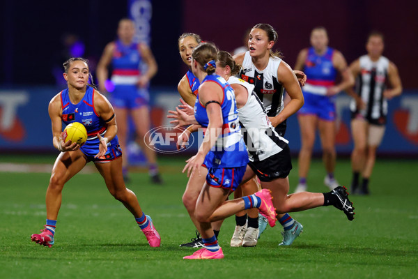 AFLW 2025 Round 07 - Western Bulldogs v Collingwood - A-63088890