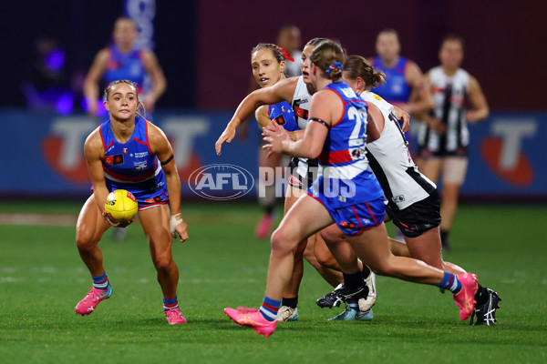 AFLW 2025 Round 07 - Western Bulldogs v Collingwood - A-63088891