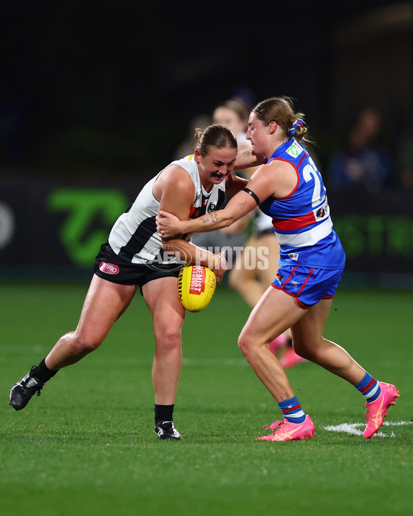 AFLW 2025 Round 07 - Western Bulldogs v Collingwood - A-63088892