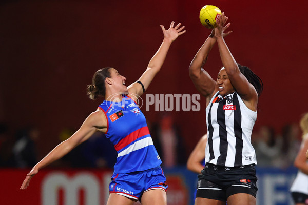 AFLW 2025 Round 07 - Western Bulldogs v Collingwood - A-63088928