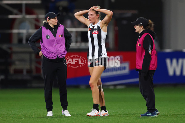 AFLW 2025 Round 07 - Western Bulldogs v Collingwood - A-63090365