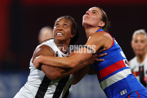 AFLW 2025 Round 07 - Western Bulldogs v Collingwood - A-63090371