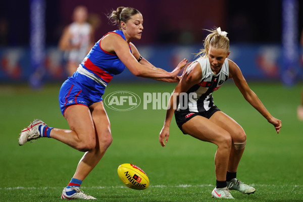 AFLW 2025 Round 07 - Western Bulldogs v Collingwood - A-63090380