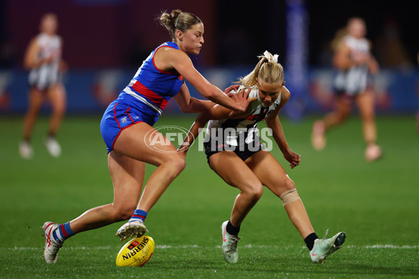 AFLW 2025 Round 07 - Western Bulldogs v Collingwood - A-63090391
