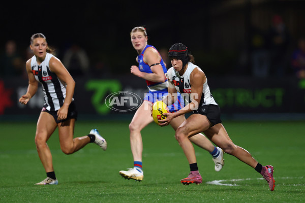 AFLW 2025 Round 07 - Western Bulldogs v Collingwood - A-63090421