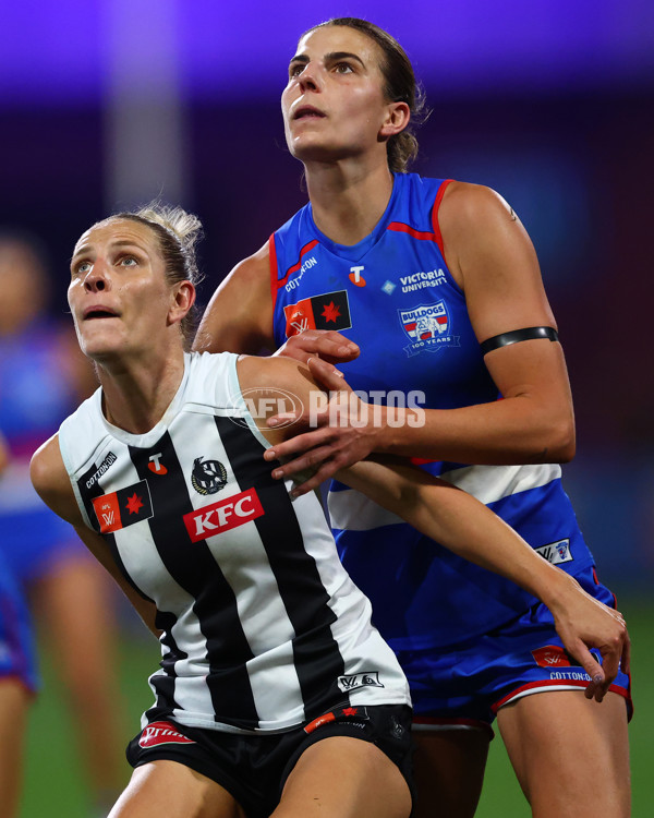 AFLW 2025 Round 07 - Western Bulldogs v Collingwood - A-63090449