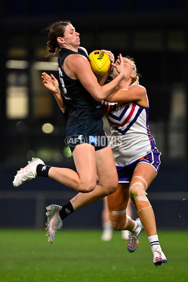 AFLW 2025 Round 07 - Carlton v Fremantle - A-63093088