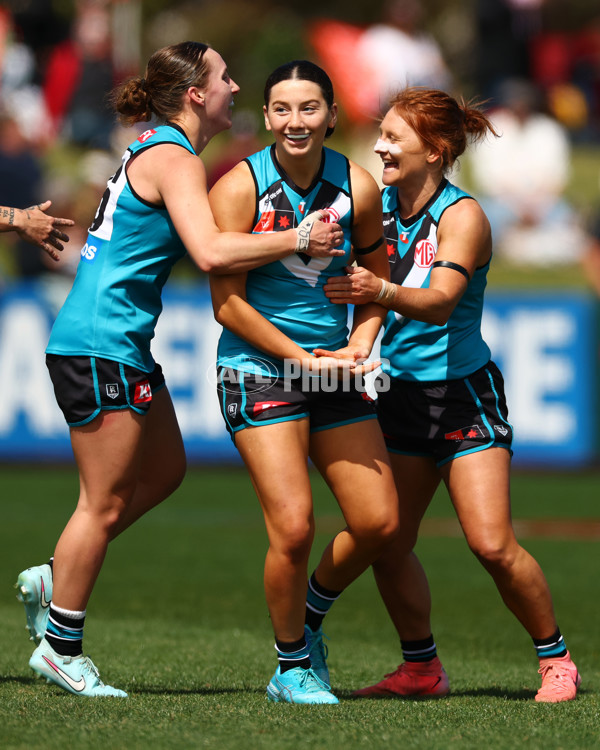 AFLW 2025 Round 07 - St Kilda v Port Adelaide - A-63177674