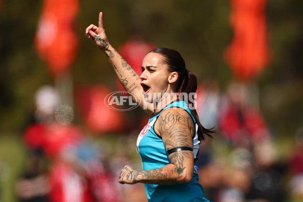 AFLW 2025 Round 07 - St Kilda v Port Adelaide - A-63177677