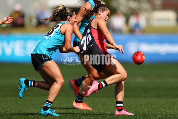 AFLW 2025 Round 07 - St Kilda v Port Adelaide - A-63177685