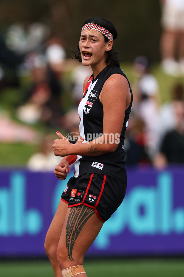 AFLW 2025 Round 07 - St Kilda v Port Adelaide - A-63177695