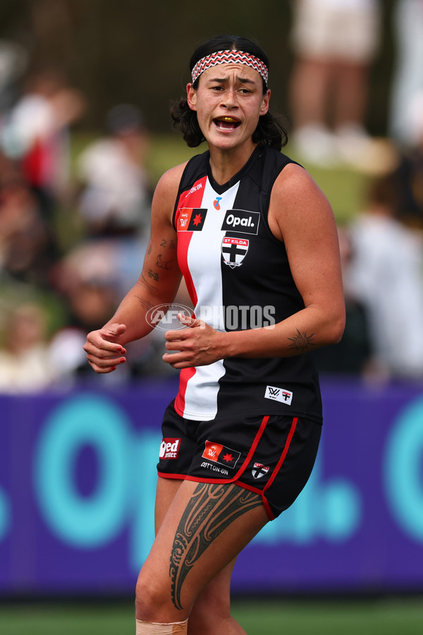 AFLW 2025 Round 07 - St Kilda v Port Adelaide - A-63177696