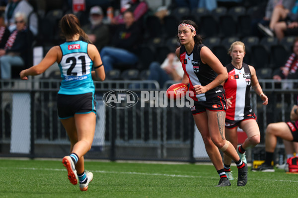 AFLW 2025 Round 07 - St Kilda v Port Adelaide - A-63177709