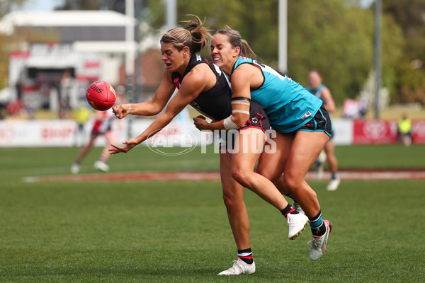 AFLW 2025 Round 07 - St Kilda v Port Adelaide - A-63177710