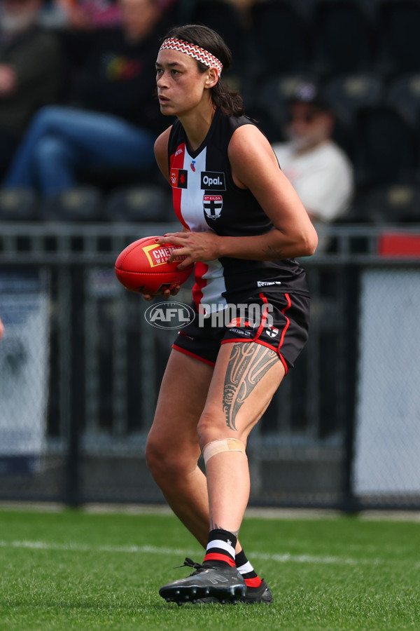 AFLW 2025 Round 07 - St Kilda v Port Adelaide - A-63177711