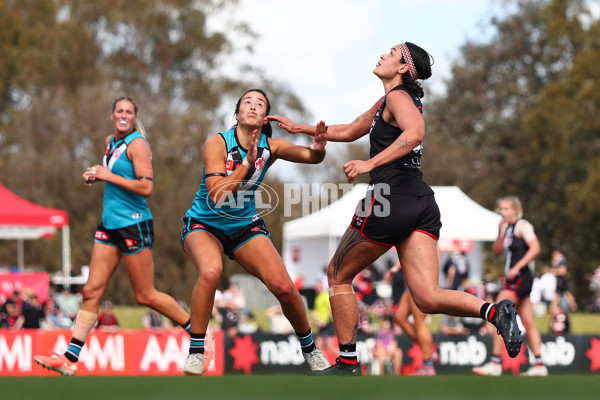 AFLW 2025 Round 07 - St Kilda v Port Adelaide - A-63177716
