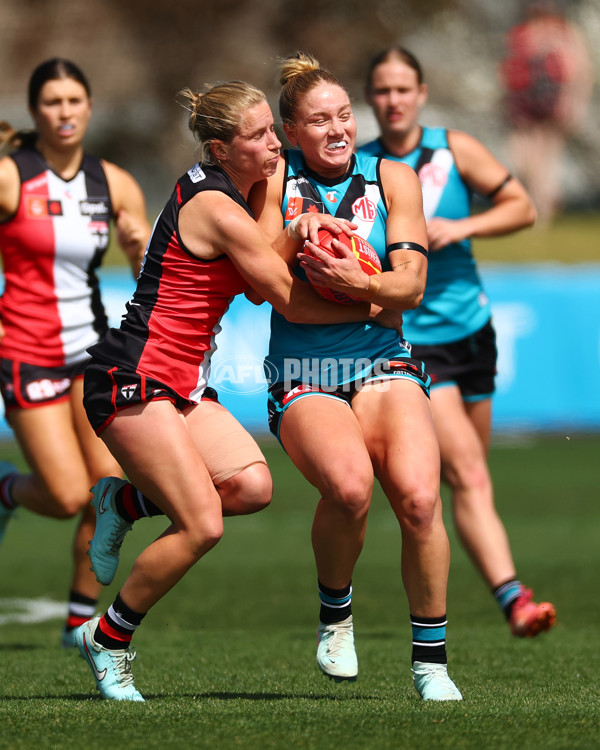AFLW 2025 Round 07 - St Kilda v Port Adelaide - A-63178754