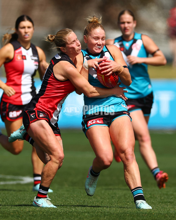 AFLW 2025 Round 07 - St Kilda v Port Adelaide - A-63178755