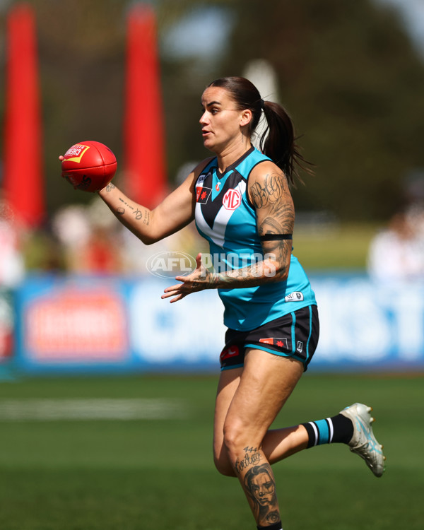AFLW 2025 Round 07 - St Kilda v Port Adelaide - A-63178768