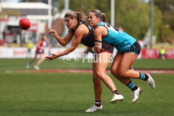 AFLW 2025 Round 07 - St Kilda v Port Adelaide - A-63178772