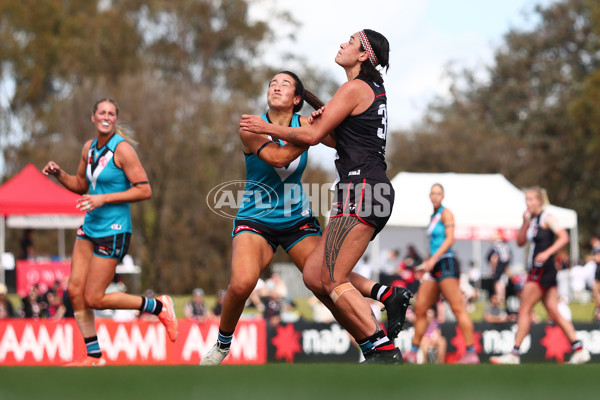 AFLW 2025 Round 07 - St Kilda v Port Adelaide - A-63178778
