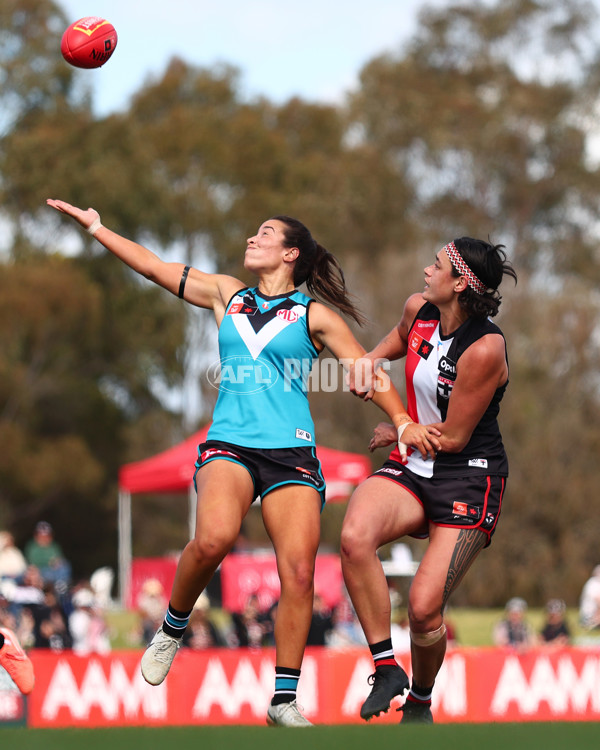 AFLW 2025 Round 07 - St Kilda v Port Adelaide - A-63178779
