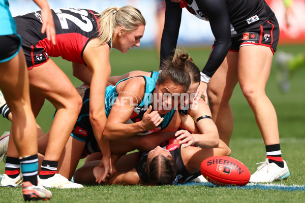 AFLW 2025 Round 07 - St Kilda v Port Adelaide - A-63178780