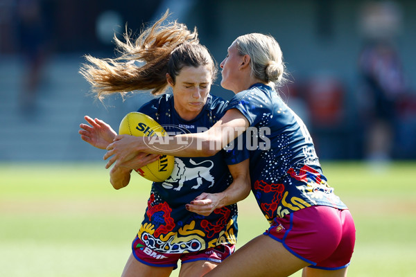 AFLW 2025 Round 07 - Brisbane v Richmond - A-63178825