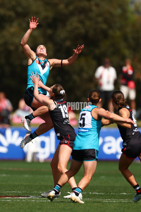 AFLW 2025 Round 07 - St Kilda v Port Adelaide - A-63180460