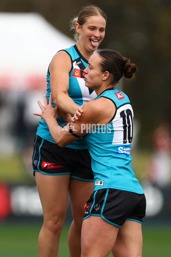 AFLW 2025 Round 07 - St Kilda v Port Adelaide - A-63180476