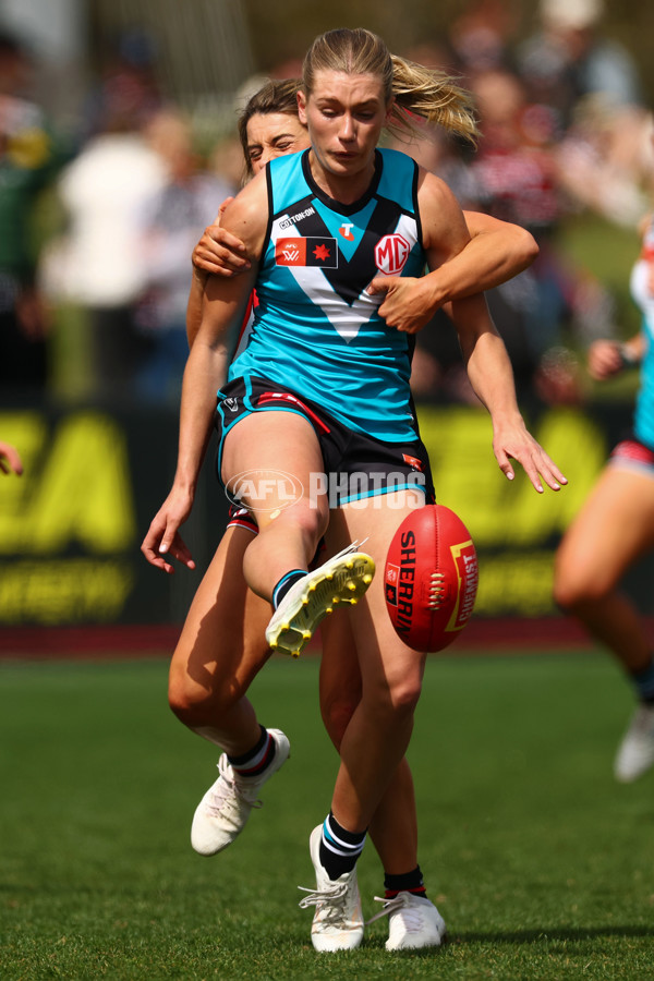 AFLW 2025 Round 07 - St Kilda v Port Adelaide - A-63182929