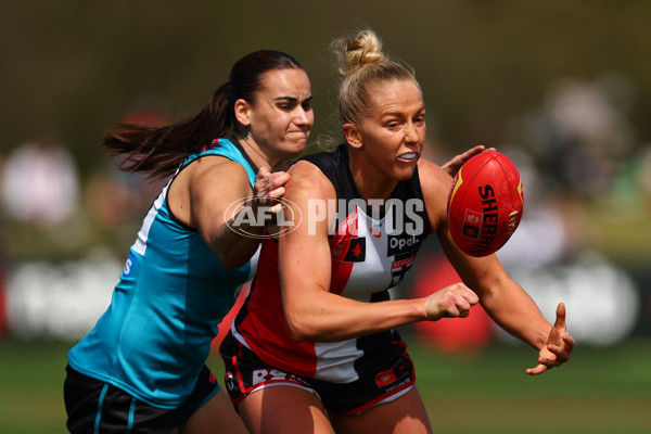 AFLW 2025 Round 07 - St Kilda v Port Adelaide - A-63184305
