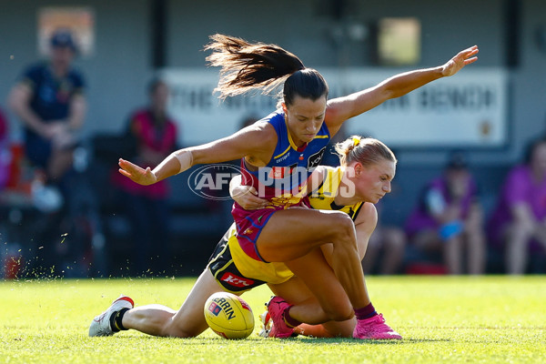 AFLW 2025 Round 07 - Brisbane v Richmond - A-63184314