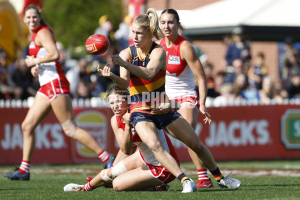 AFLW 2025 Round 07 - Adelaide v Sydney - A-63184316
