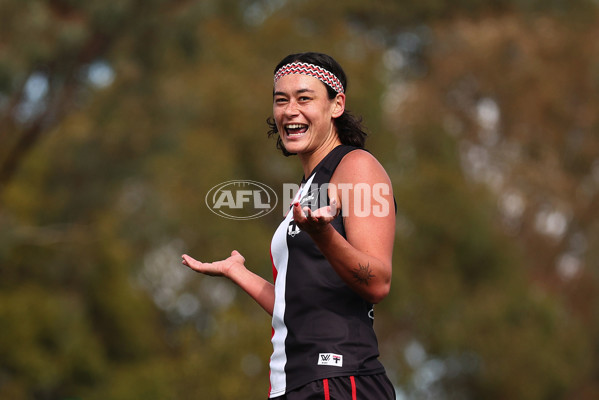 AFLW 2025 Round 07 - St Kilda v Port Adelaide - A-63184331