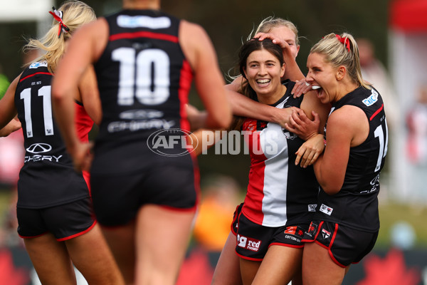 AFLW 2025 Round 07 - St Kilda v Port Adelaide - A-63186911