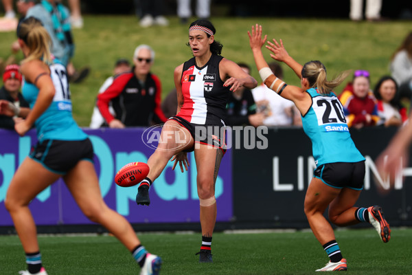 AFLW 2025 Round 07 - St Kilda v Port Adelaide - A-63189415