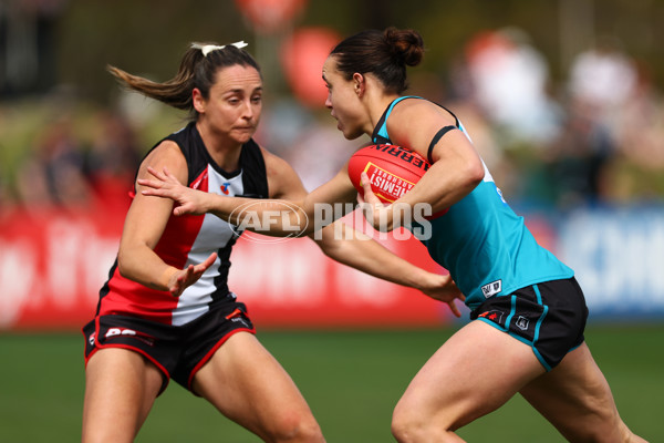 AFLW 2025 Round 07 - St Kilda v Port Adelaide - A-63189433